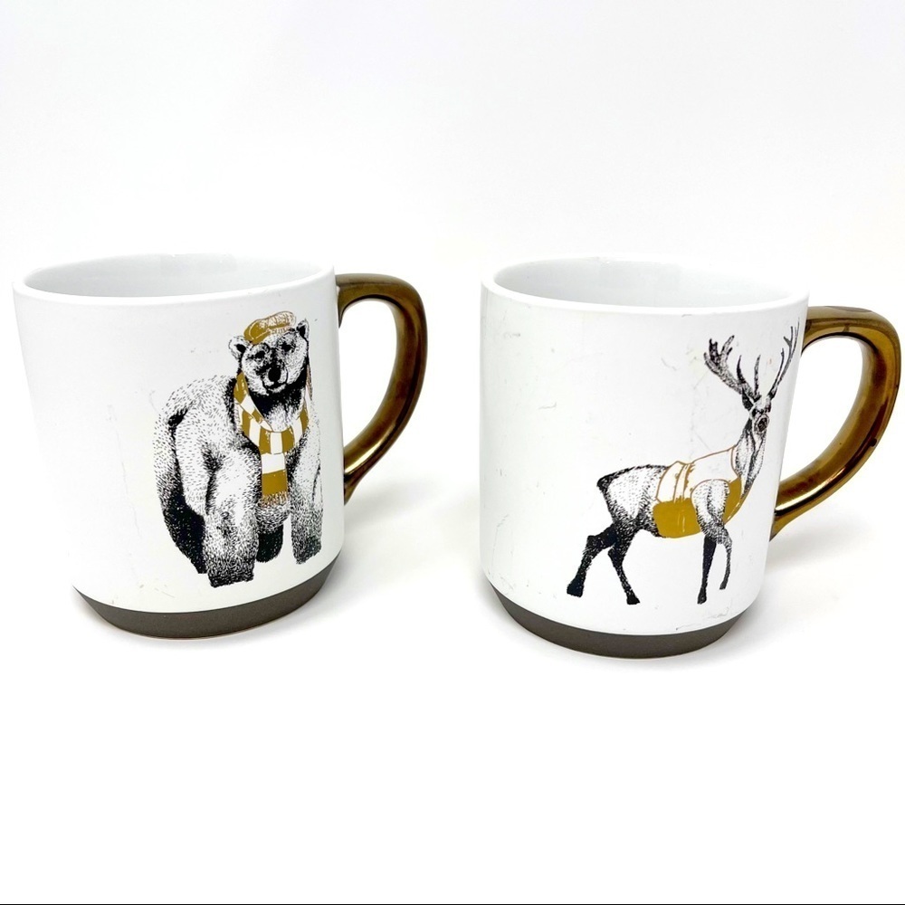 Threshold Stnoneware Cups/Mugs Set of 2